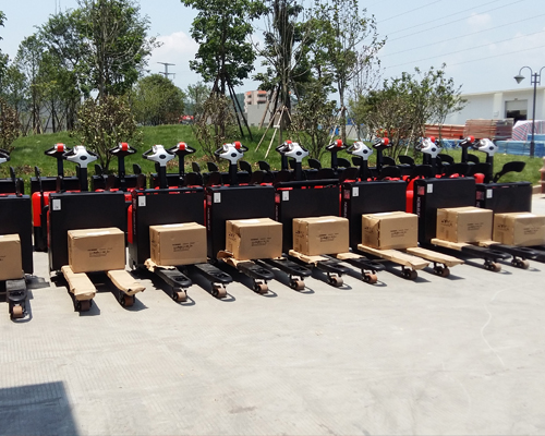 全電動(dòng)交流2.2噸搬運車(chē)批量交車